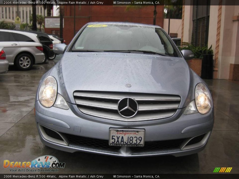 2006 Mercedes-Benz R 500 4Matic Alpine Rain Metallic / Ash Grey Photo #10
