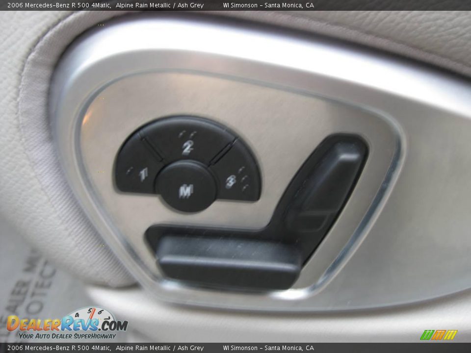 2006 Mercedes-Benz R 500 4Matic Alpine Rain Metallic / Ash Grey Photo #13