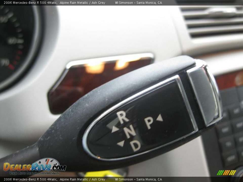 2006 Mercedes-Benz R 500 4Matic Alpine Rain Metallic / Ash Grey Photo #18