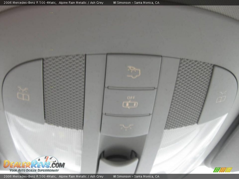 2006 Mercedes-Benz R 500 4Matic Alpine Rain Metallic / Ash Grey Photo #19