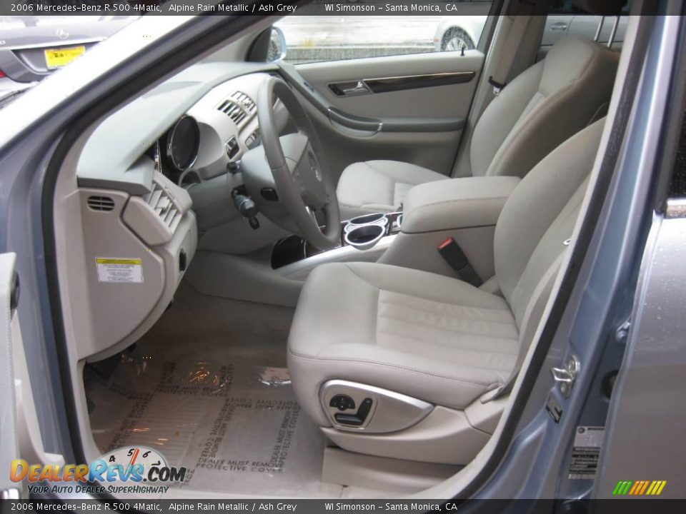 2006 Mercedes-Benz R 500 4Matic Alpine Rain Metallic / Ash Grey Photo #21
