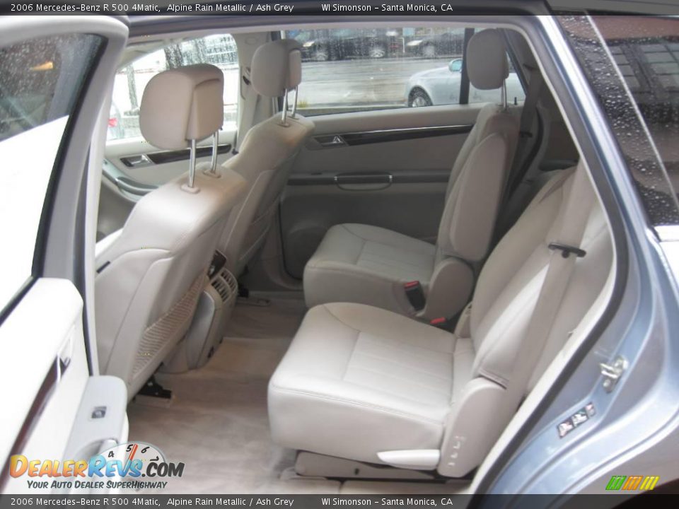 2006 Mercedes-Benz R 500 4Matic Alpine Rain Metallic / Ash Grey Photo #22