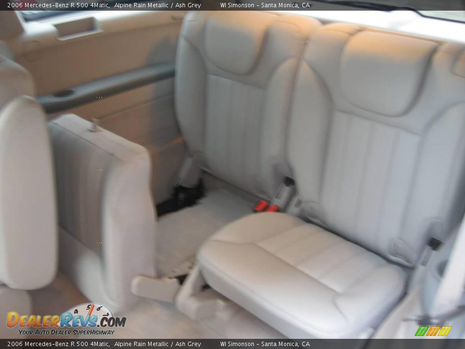 2006 Mercedes-Benz R 500 4Matic Alpine Rain Metallic / Ash Grey Photo #23