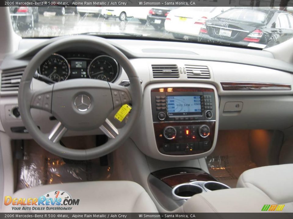2006 Mercedes-Benz R 500 4Matic Alpine Rain Metallic / Ash Grey Photo #25