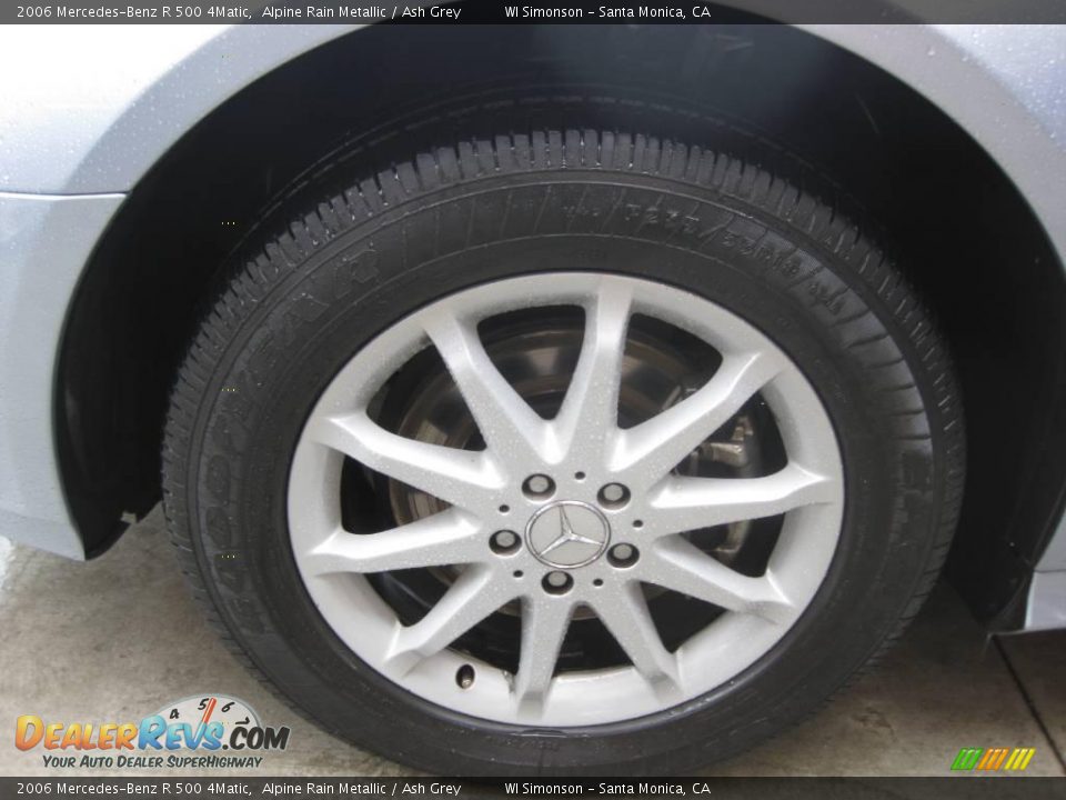 2006 Mercedes-Benz R 500 4Matic Alpine Rain Metallic / Ash Grey Photo #27