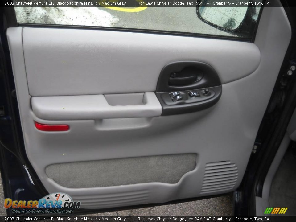 2003 Chevrolet Venture LT Black Sapphire Metallic / Medium Gray Photo #6