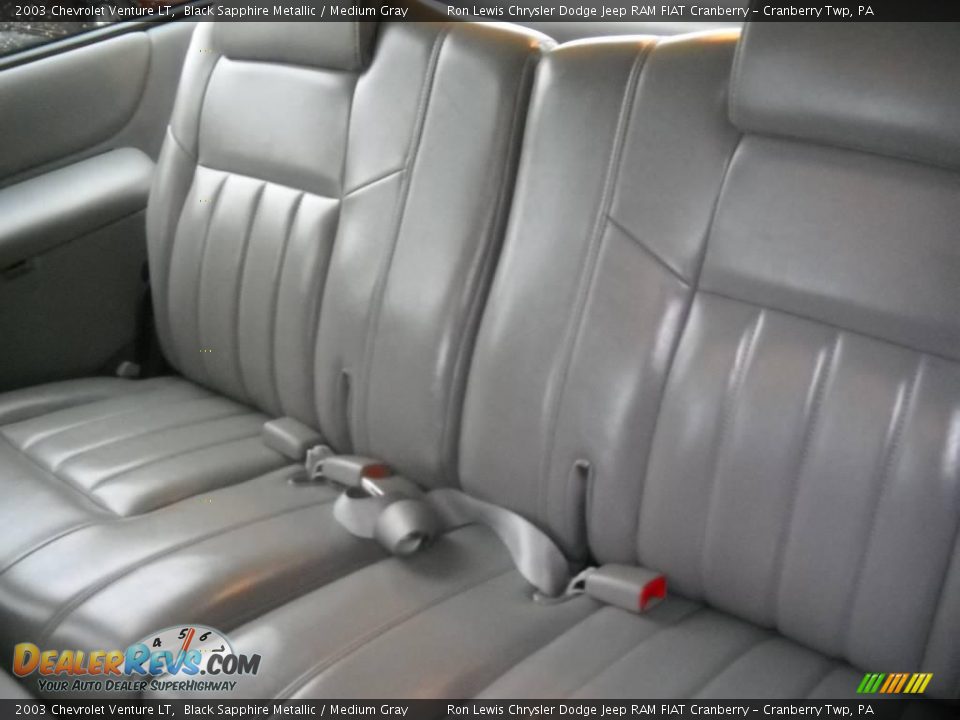 2003 Chevrolet Venture LT Black Sapphire Metallic / Medium Gray Photo #12