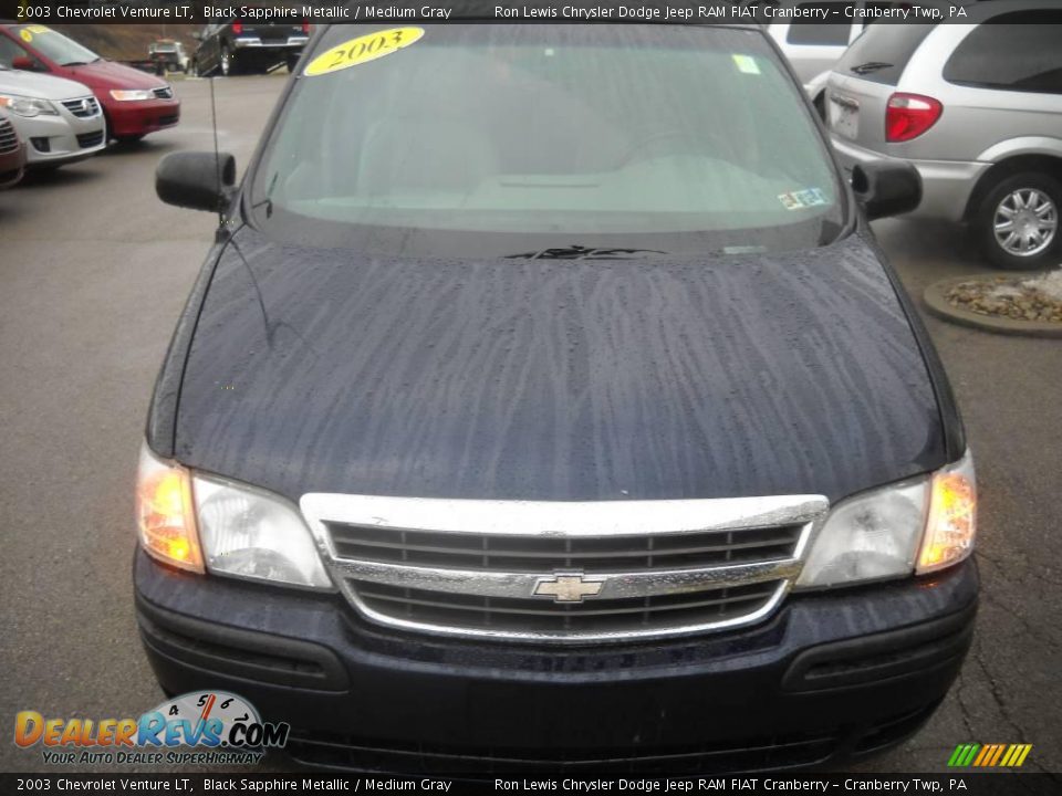 2003 Chevrolet Venture LT Black Sapphire Metallic / Medium Gray Photo #19