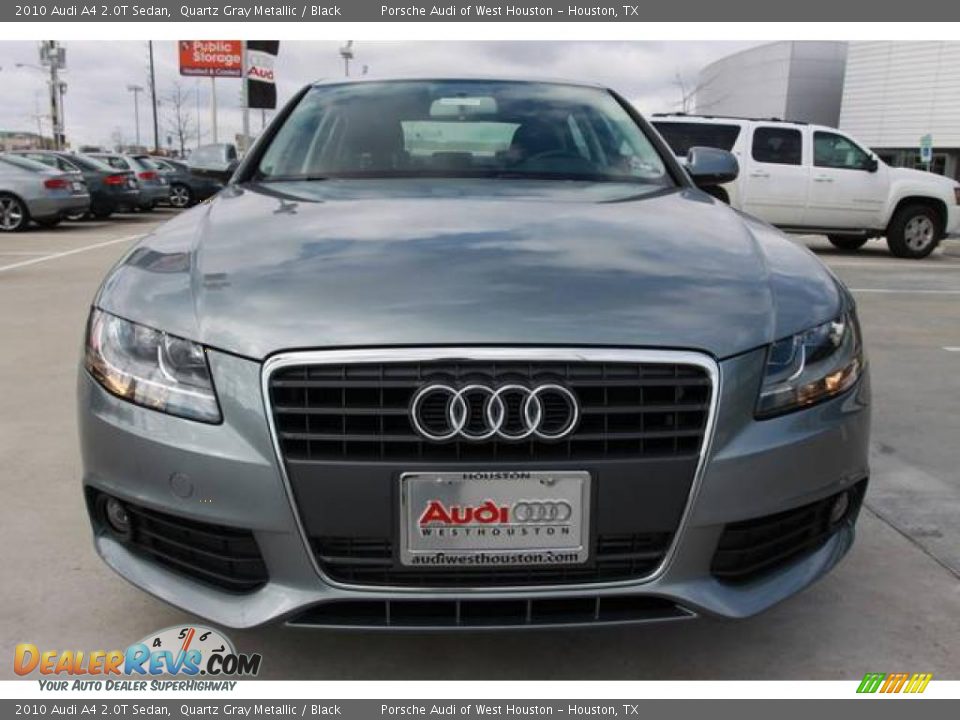 2010 Audi A4 2.0T Sedan Quartz Gray Metallic / Black Photo #2