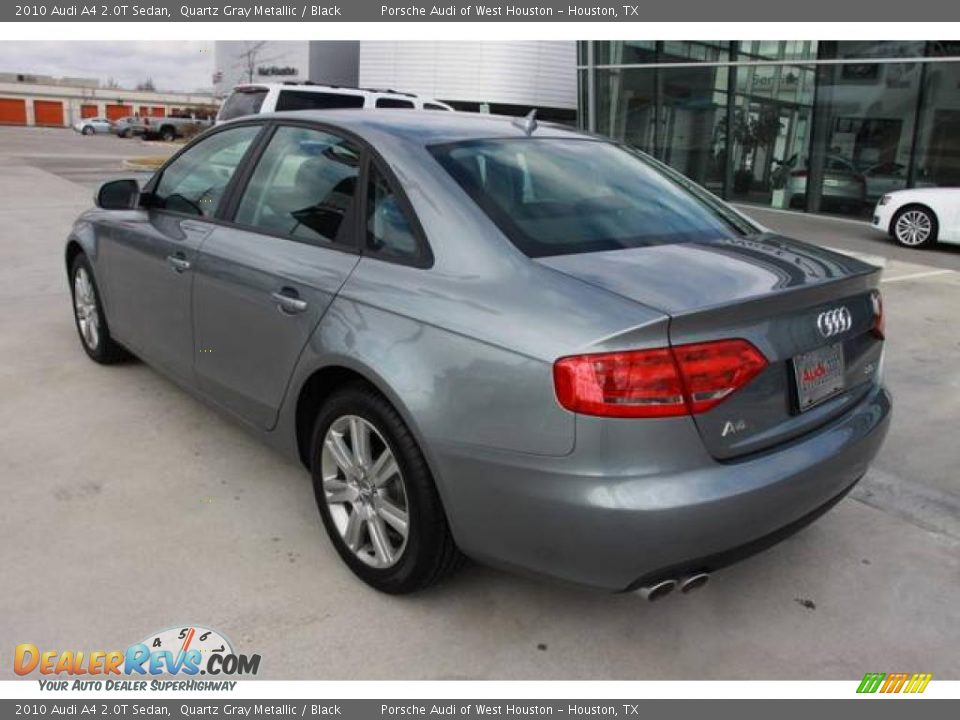 2010 Audi A4 2.0T Sedan Quartz Gray Metallic / Black Photo #6