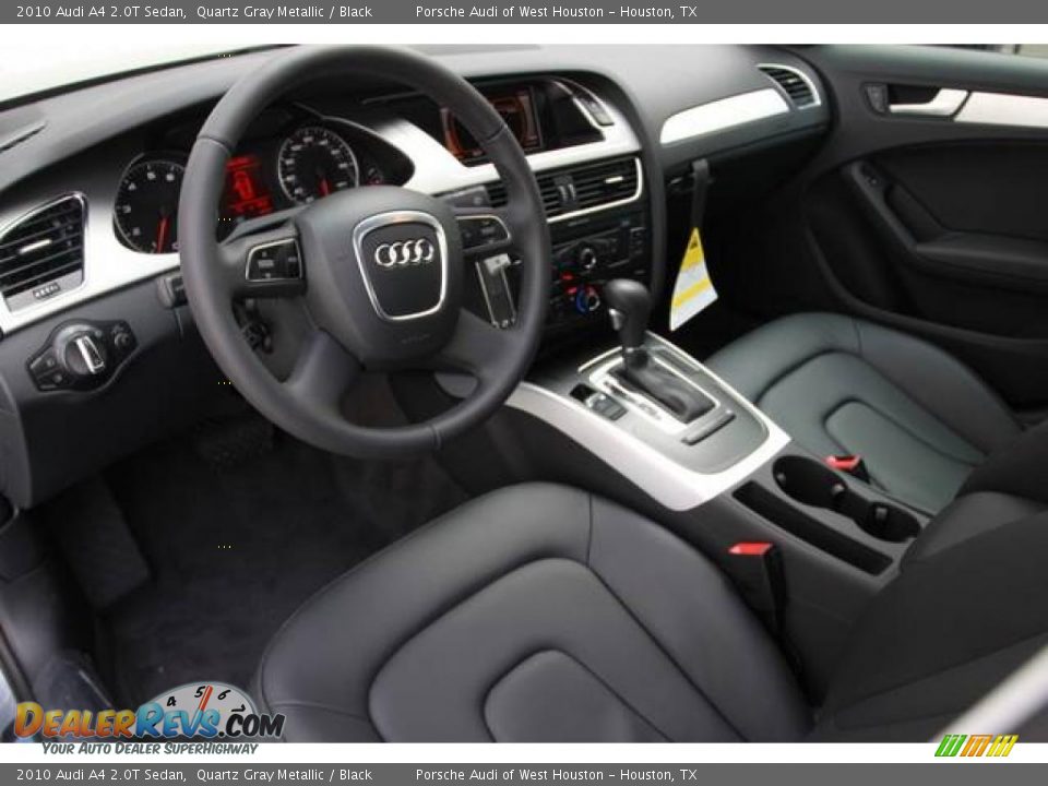 2010 Audi A4 2.0T Sedan Quartz Gray Metallic / Black Photo #7