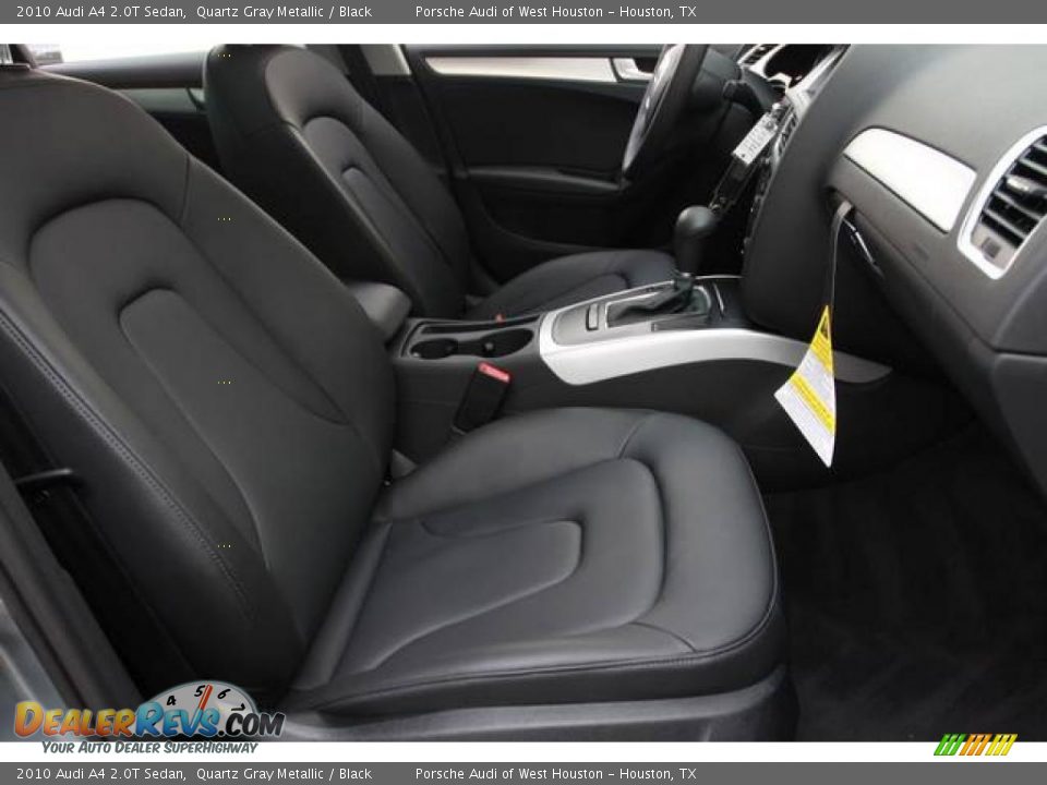 2010 Audi A4 2.0T Sedan Quartz Gray Metallic / Black Photo #12