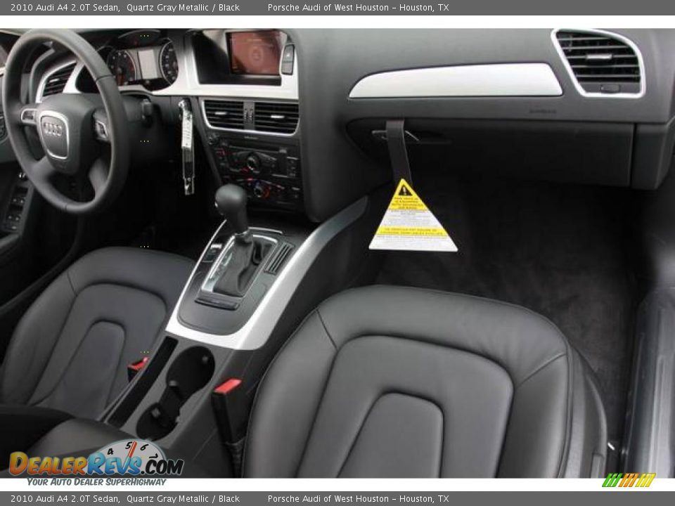2010 Audi A4 2.0T Sedan Quartz Gray Metallic / Black Photo #13