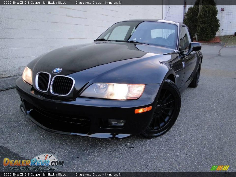 2000 BMW Z3 2.8 Coupe Jet Black / Black Photo #1