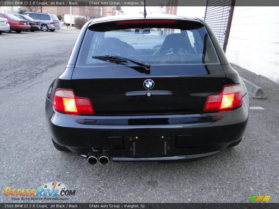 2000 BMW Z3 2.8 Coupe Jet Black / Black Photo #3