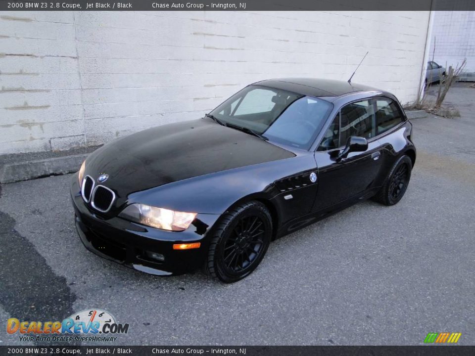2000 BMW Z3 2.8 Coupe Jet Black / Black Photo #6