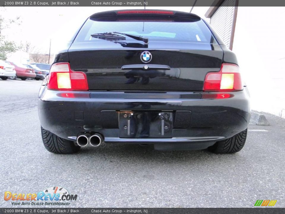 2000 BMW Z3 2.8 Coupe Jet Black / Black Photo #8