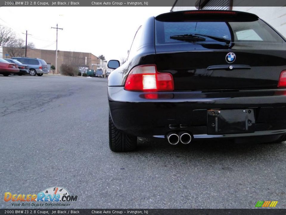 2000 BMW Z3 2.8 Coupe Jet Black / Black Photo #9