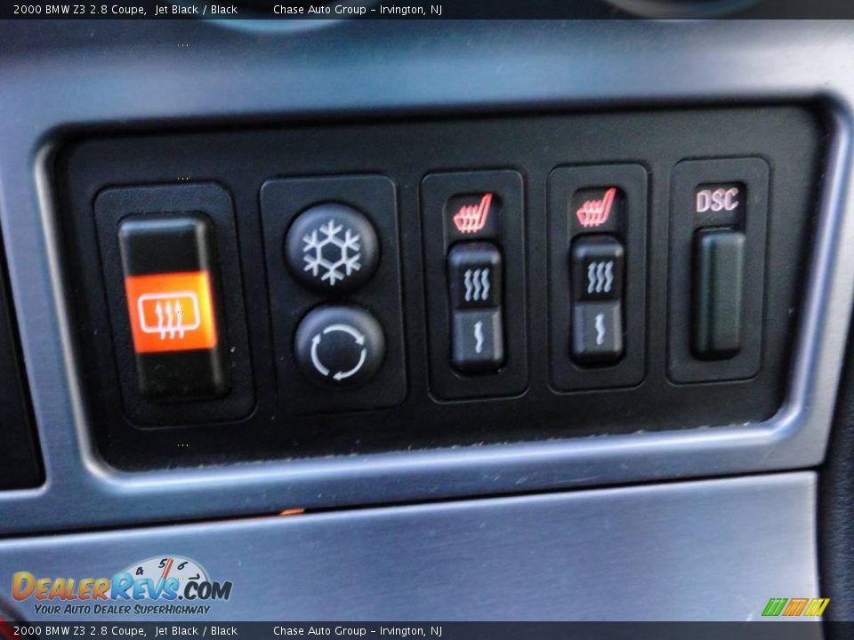 2000 BMW Z3 2.8 Coupe Jet Black / Black Photo #13