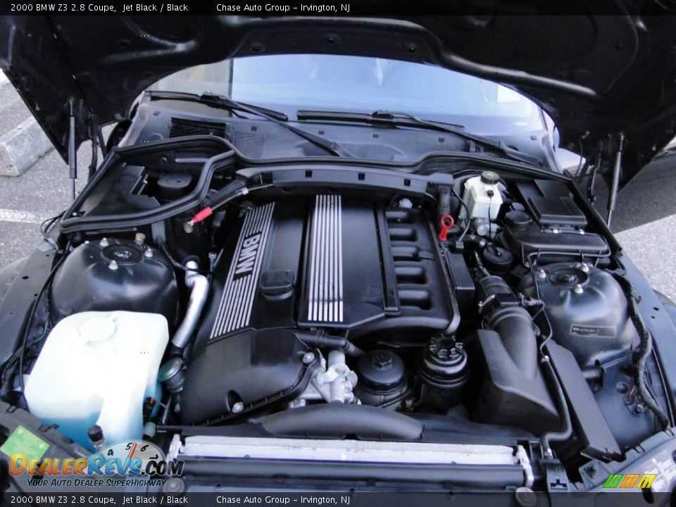 2000 BMW Z3 2.8 Coupe Jet Black / Black Photo #15