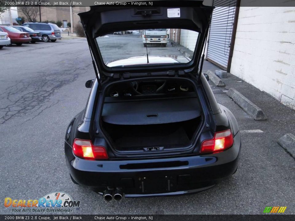 2000 BMW Z3 2.8 Coupe Jet Black / Black Photo #16