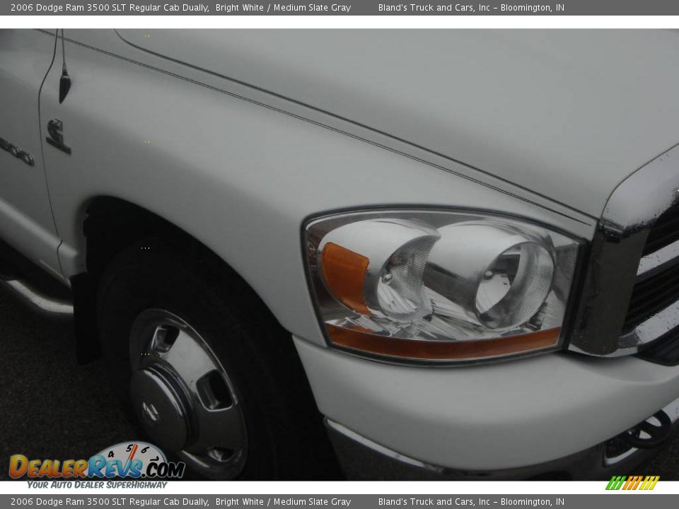 2006 Dodge Ram 3500 SLT Regular Cab Dually Bright White / Medium Slate Gray Photo #15