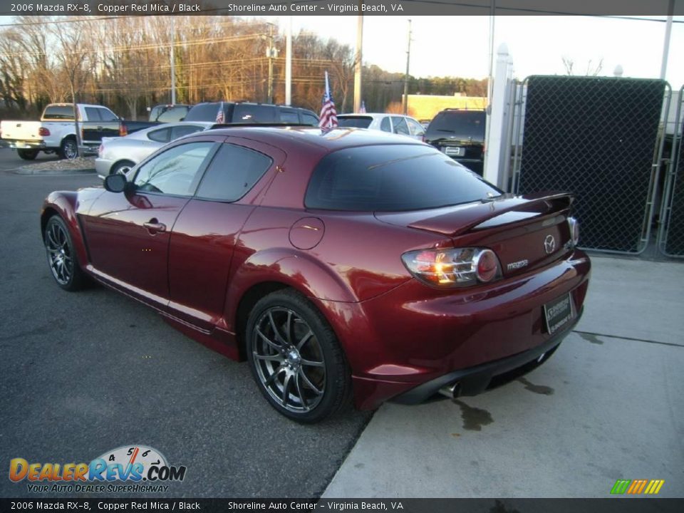 2006 Mazda RX-8 Copper Red Mica / Black Photo #4