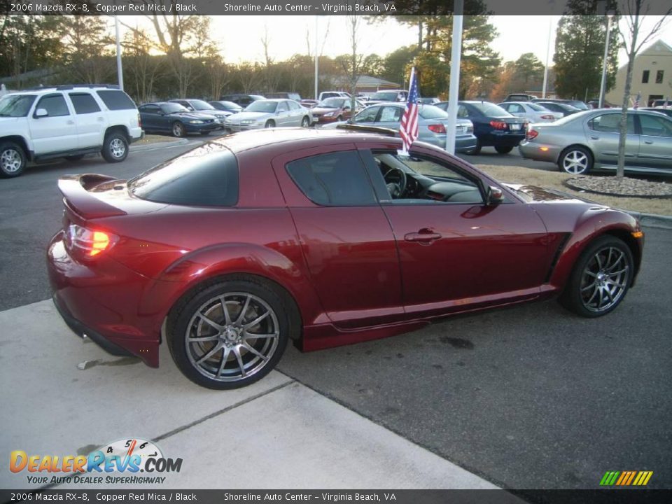 2006 Mazda RX-8 Copper Red Mica / Black Photo #7