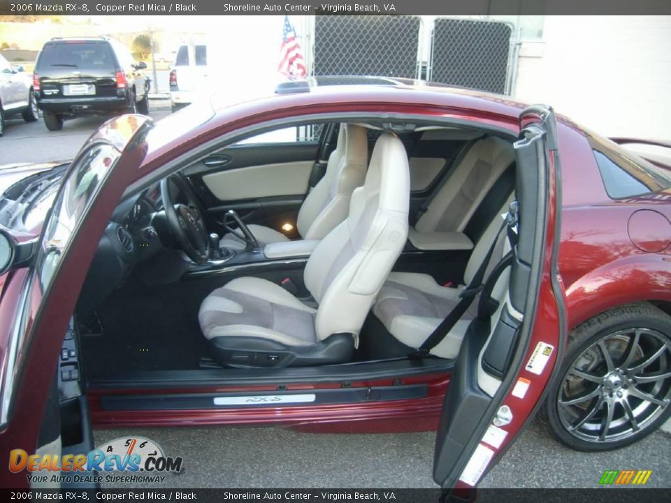 2006 Mazda RX-8 Copper Red Mica / Black Photo #9