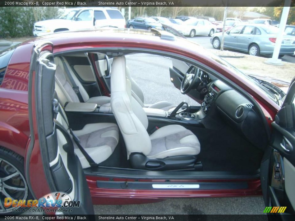 2006 Mazda RX-8 Copper Red Mica / Black Photo #11