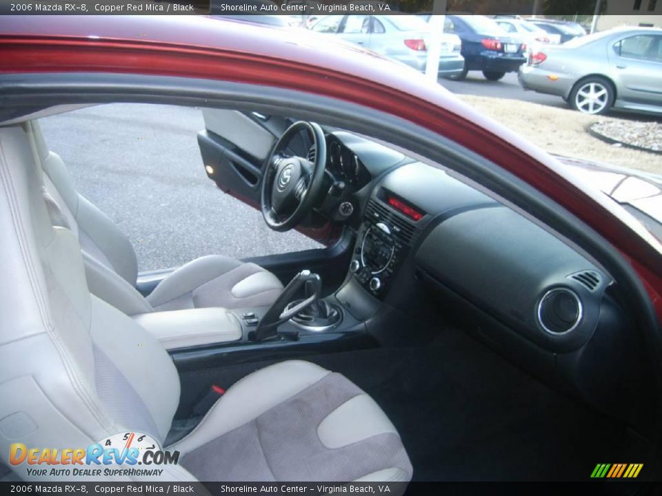 2006 Mazda RX-8 Copper Red Mica / Black Photo #12