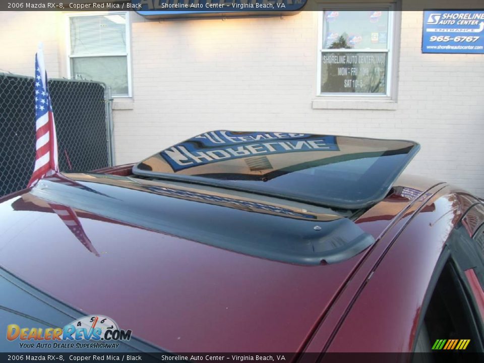 2006 Mazda RX-8 Copper Red Mica / Black Photo #15