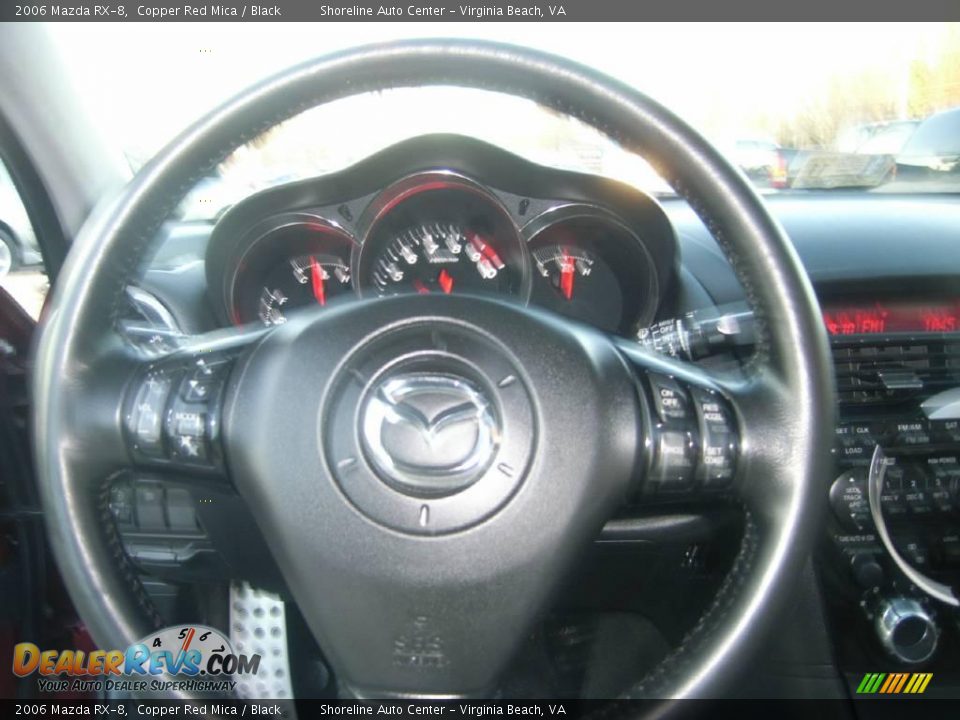 2006 Mazda RX-8 Copper Red Mica / Black Photo #17