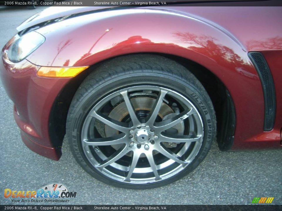 2006 Mazda RX-8 Copper Red Mica / Black Photo #22