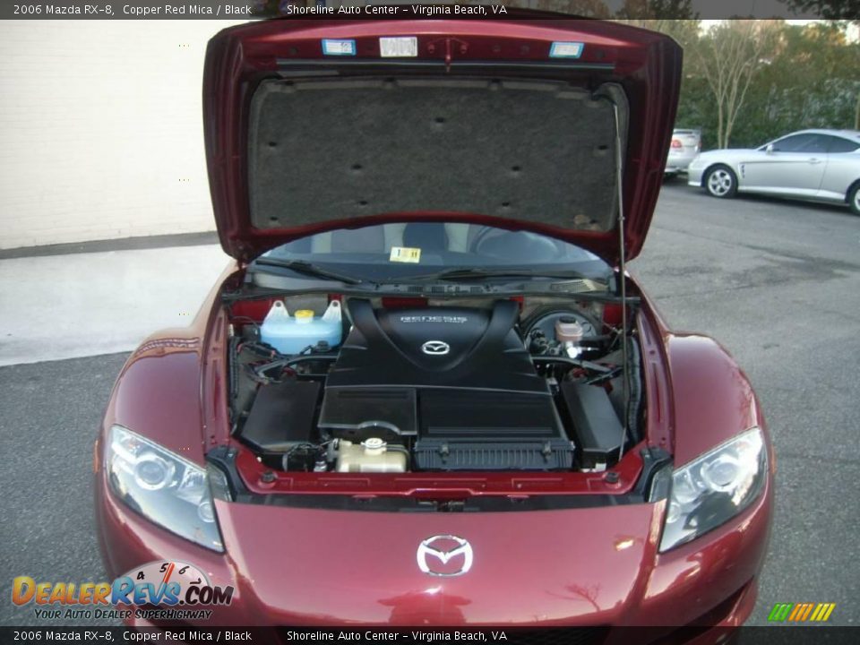 2006 Mazda RX-8 Copper Red Mica / Black Photo #24