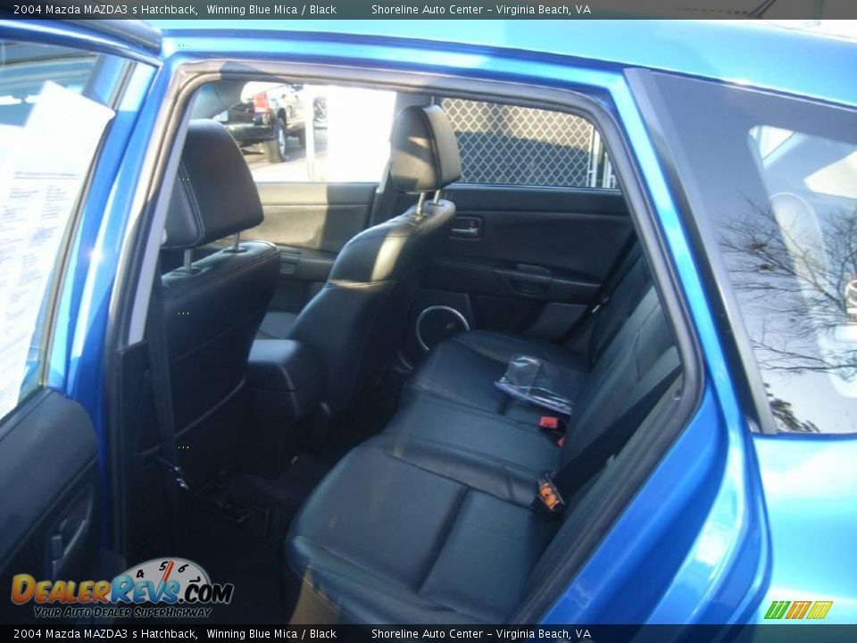 2004 Mazda MAZDA3 s Hatchback Winning Blue Mica / Black Photo #9