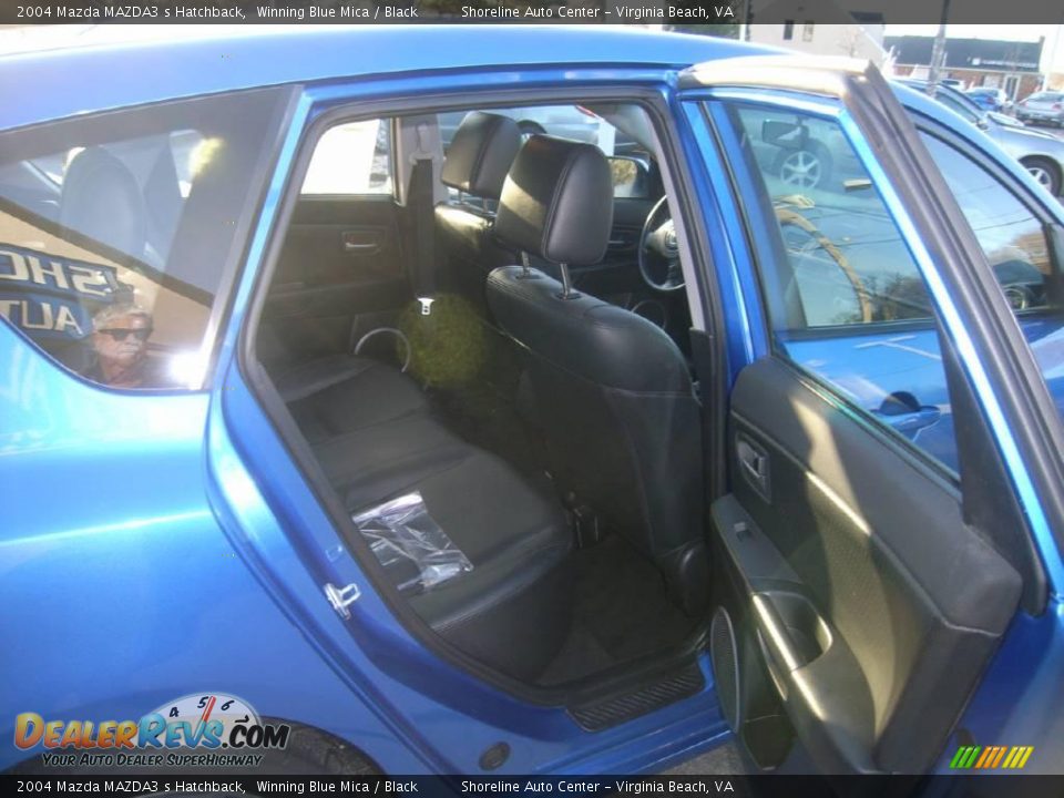 2004 Mazda MAZDA3 s Hatchback Winning Blue Mica / Black Photo #11