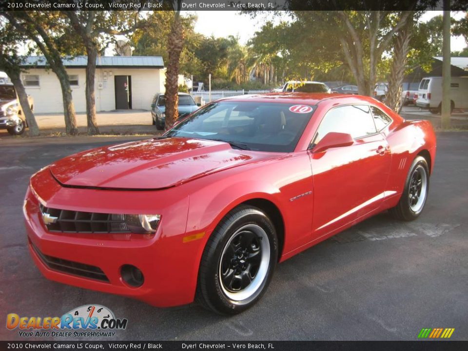 2010 Chevrolet Camaro LS Coupe Victory Red / Black Photo #11