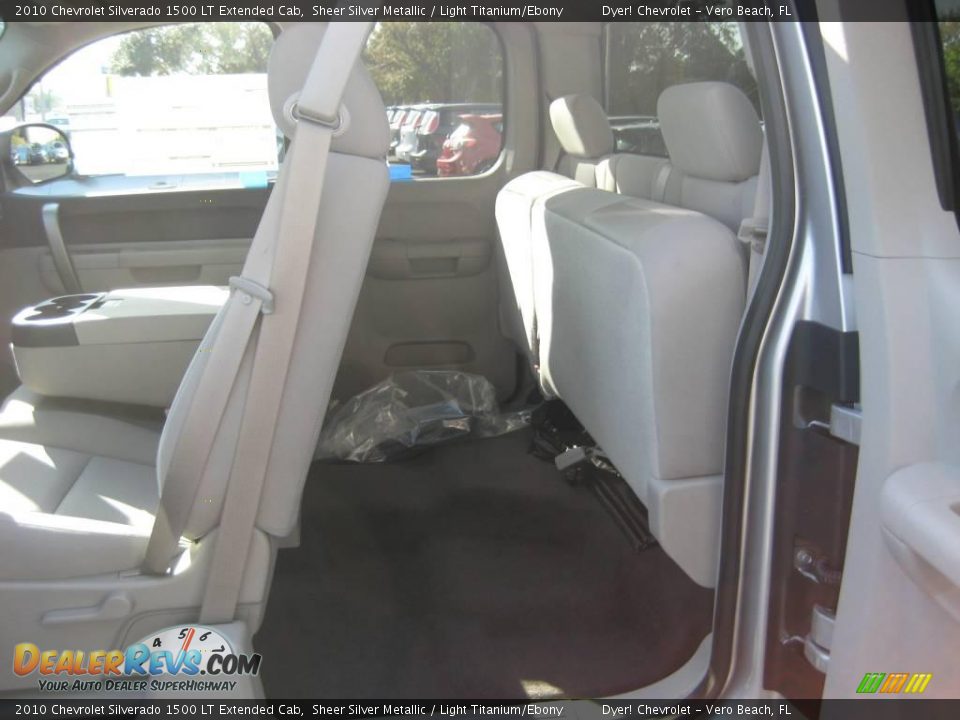 2010 Chevrolet Silverado 1500 LT Extended Cab Sheer Silver Metallic / Light Titanium/Ebony Photo #6