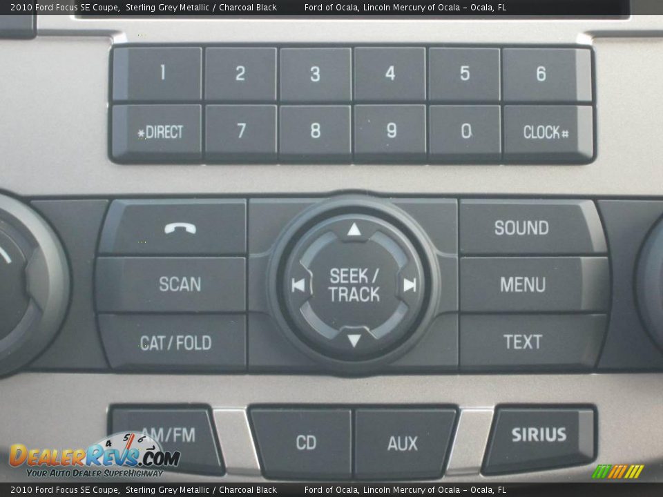 2010 Ford Focus SE Coupe Sterling Grey Metallic / Charcoal Black Photo #5