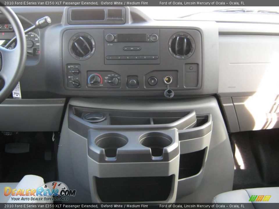 2010 Ford E Series Van E350 XLT Passenger Extended Oxford White / Medium Flint Photo #4