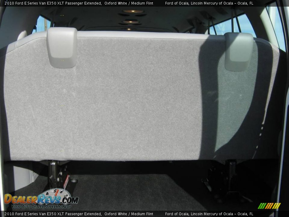 2010 Ford E Series Van E350 XLT Passenger Extended Oxford White / Medium Flint Photo #8
