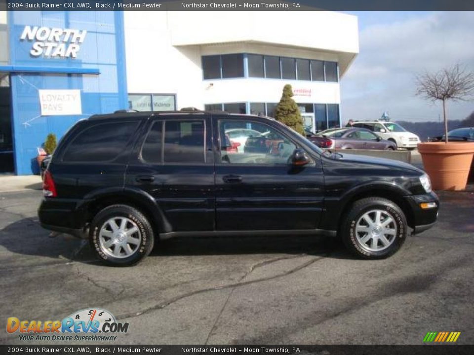 2004 Buick Rainier CXL AWD Black / Medium Pewter Photo #2