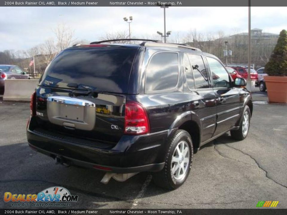 2004 Buick Rainier CXL AWD Black / Medium Pewter Photo #3