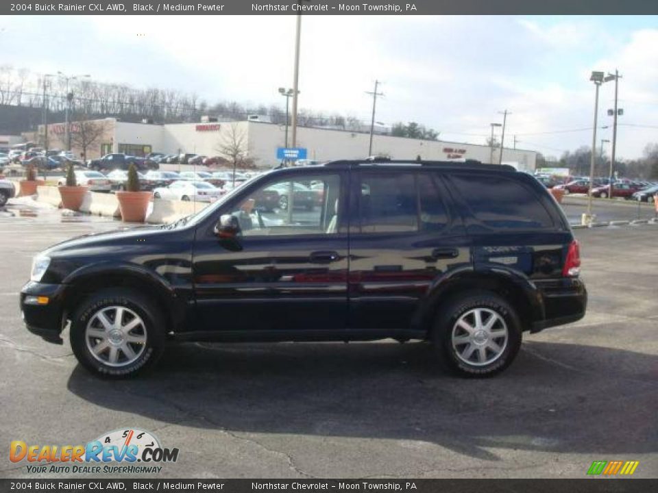 2004 Buick Rainier CXL AWD Black / Medium Pewter Photo #6