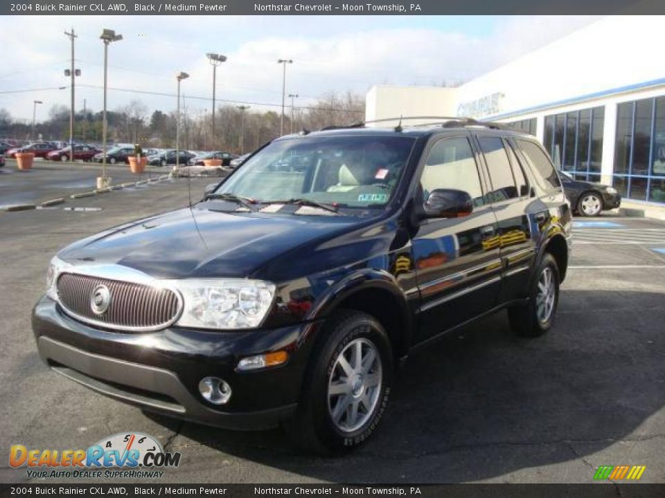 2004 Buick Rainier CXL AWD Black / Medium Pewter Photo #7