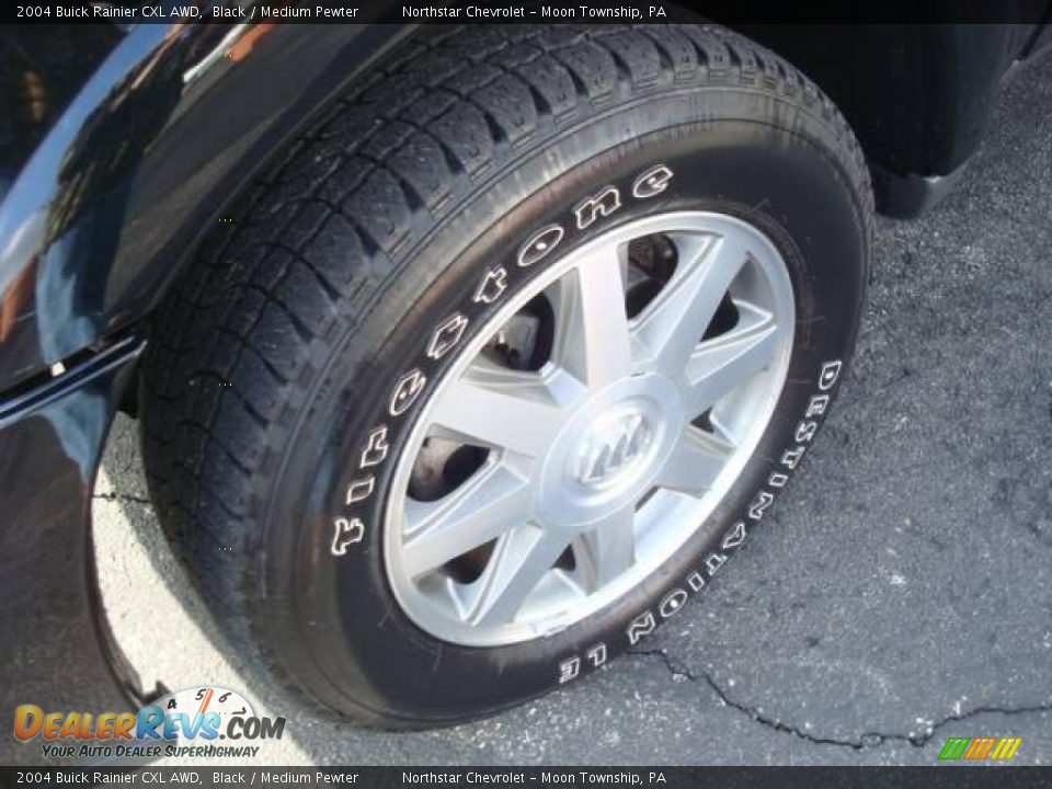 2004 Buick Rainier CXL AWD Black / Medium Pewter Photo #9