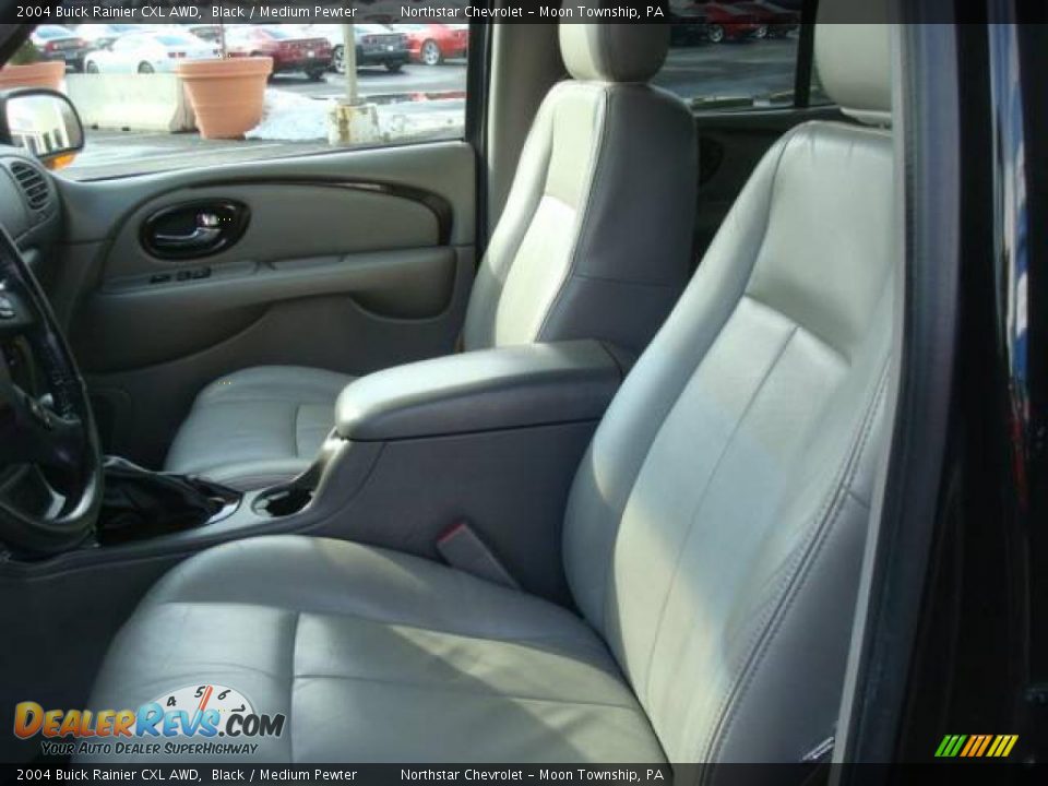 2004 Buick Rainier CXL AWD Black / Medium Pewter Photo #10
