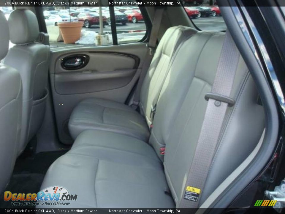 2004 Buick Rainier CXL AWD Black / Medium Pewter Photo #11