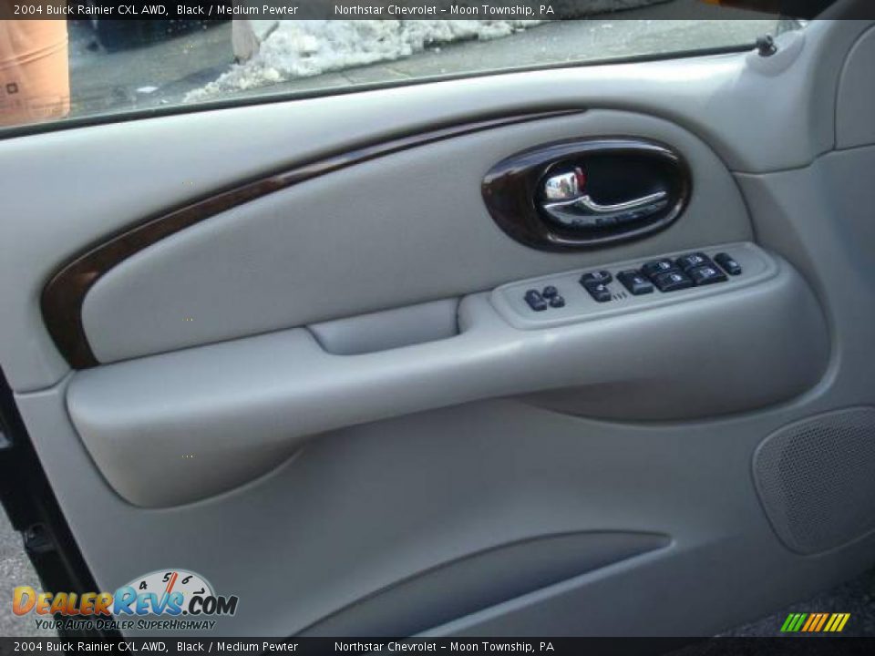 2004 Buick Rainier CXL AWD Black / Medium Pewter Photo #14